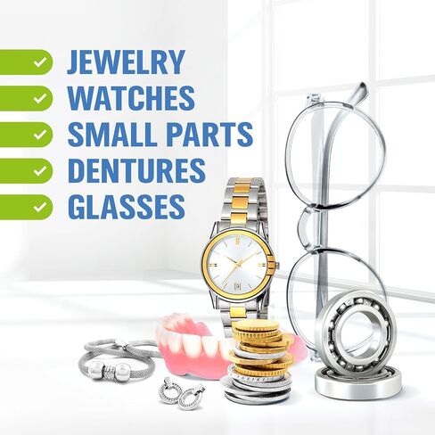 Ultrasonic Cleaner Solution for Glasses and Jewelry 1:40 Concentration - 25.36 Fl Oz compatible for all Ultrasonic Devices in Kuwait