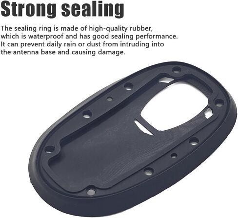 Large Type Roof Antenna Mount Base with Short Sport Antenna Compatible with Mini Cooper R55 Clubman S R56 Rubber Antenna Repair Sealing Ring Replace 65203442105 65203417195 3442105 in Kuwait