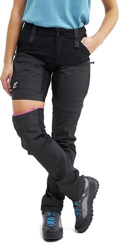 RevolutionRace Women's RVRC GP Pro Zip Off Pants, Durable, Ventilated and Convertible Pants for All Outdoor Activities in Saudi Arabia