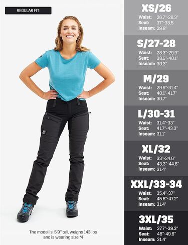 RevolutionRace Women's RVRC GP Pro Zip Off Pants, Durable, Ventilated and Convertible Pants for All Outdoor Activities in Saudi Arabia