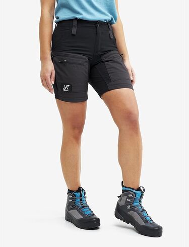 RevolutionRace Women's RVRC GP Pro Zip Off Pants, Durable, Ventilated and Convertible Pants for All Outdoor Activities in Saudi Arabia