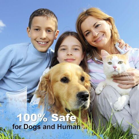 Dog Bark Deterrent Devices, Anti Barking Device for Dogs Indoor Outdoor, Rechargeable Ultrasonic Dog Bark Control Devices 50FT with Flashlight, Portable Dog Barking Silencer Dog Training in Kuwait