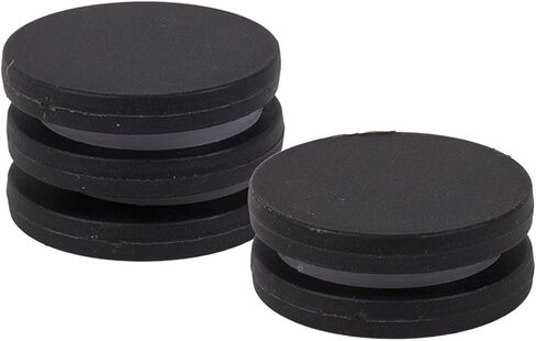 أقراص مغناطيسية غير قابلة للكسر مقاس 1.3 بوصة، نيوديميوم مطلي بالبولي بروبيلين - مغناطيس قوي للثلاجة والمكتب والحرف اليدوية - بسمك 1/8 بوصة - 5 عبوات in Kuwait
