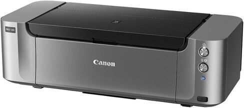 طابعة Canon Pixma Pro-100 اللاسلكية الملونة الاحترافية النافثة للحبر مع طباعة Airprint وطباعة الأجهزة المحمولة، تتضمن حبر Canon CLI-42 8 PK Value Pack in Saudi Arabia