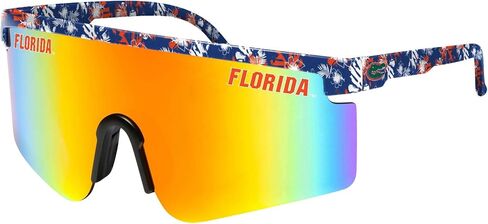 FOCO Men's NCAA College Team Logo Large Frame Sunglasses in Saudi Arabia