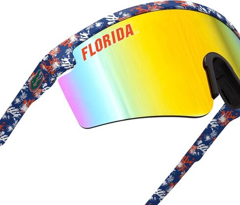 FOCO Men's NCAA College Team Logo Large Frame Sunglasses in Saudi Arabia