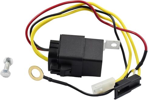 AM107421 Starter Relay AM106304 Switch Relay Kit متوافق مع John Deere متوافق مع Kawasaki Onan 130 160 165 170 180 185 316 318 320 420 F510 F525 F910 GX70 GX75 GX95 SX75 SX95 in Saudi Arabia