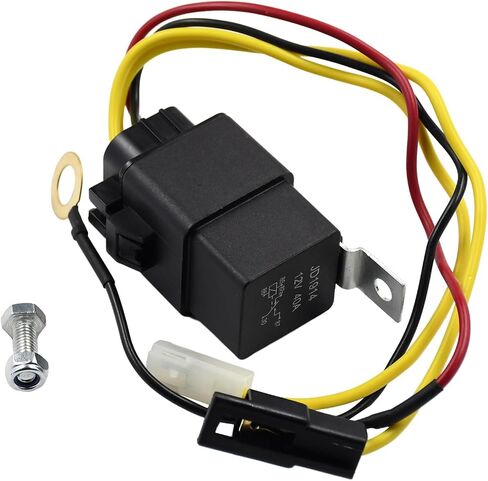 AM107421 Starter Relay AM106304 Switch Relay Kit متوافق مع John Deere متوافق مع Kawasaki Onan 130 160 165 170 180 185 316 318 320 420 F510 F525 F910 GX70 GX75 GX95 SX75 SX95 in Saudi Arabia