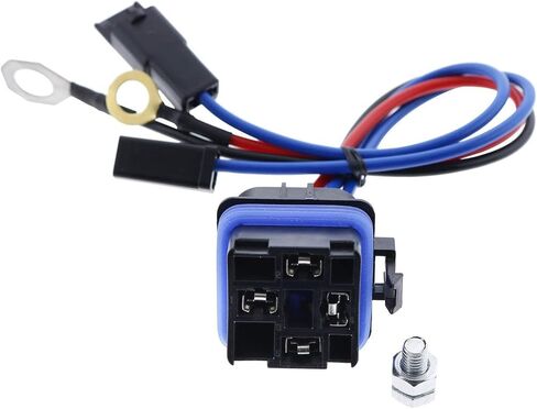 AM107421 Starter Relay AM106304 Switch Relay Kit متوافق مع John Deere متوافق مع Kawasaki Onan 130 160 165 170 180 185 316 318 320 420 F510 F525 F910 GX70 GX75 GX95 SX75 SX95 in Saudi Arabia