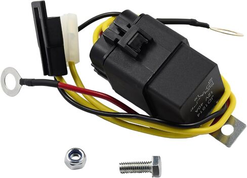 AM107421 Starter Relay AM106304 Switch Relay Kit متوافق مع John Deere متوافق مع Kawasaki Onan 130 160 165 170 180 185 316 318 320 420 F510 F525 F910 GX70 GX75 GX95 SX75 SX95 in Saudi Arabia
