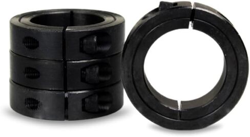 Jeremywell 1" Bore Single Split Set Screw Shaft Collar OD 1-3/4" Width 1/2" (4 PCS) in Saudi Arabia