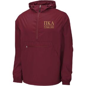 Pi Kappa Alpha Windbreaker - Anorak Pullover Jacket - Quarter Zip in Saudi Arabia