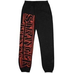 BioWorld Stranger Things Logo Come Black Pants in Kuwait