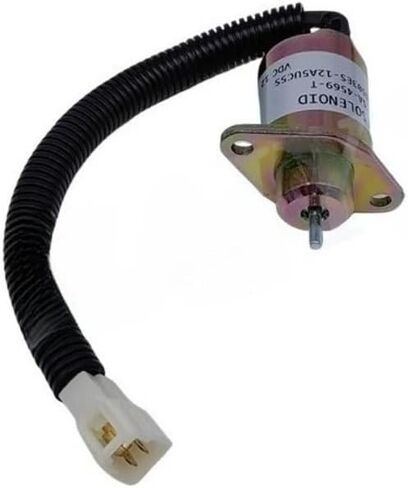 Engine Parts 12V Fuel Shutoff SA-4569-T Stop Solenoid 1503ES-12A5UC5S Shutdown Solenoid Machinery Parts (Compatible with Kubota) in Saudi Arabia