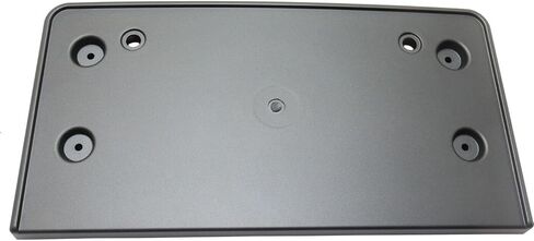 License Plate Bracket for Audi A4 2013 to 2016 Front Side, Sedan/Wagon, Without S-Line, Stone Gray, ABS Plastic AU1068108 8K0807285E1QP in Saudi Arabia
