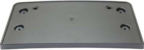 License Plate Bracket for Audi A4 2013 to 2016 Front Side, Sedan/Wagon, Without S-Line, Stone Gray, ABS Plastic AU1068108 8K0807285E1QP in Saudi Arabia