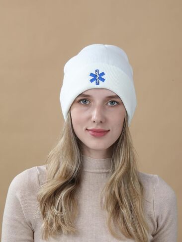 EMT Beanie Hat for Men Women EMTs Gifts Paramedic Gifts for Emergency Medical Technician Funny Stuff in Saudi Arabia
