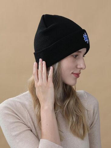 EMT Beanie Hat for Men Women EMTs Gifts Paramedic Gifts for Emergency Medical Technician Funny Stuff in Saudi Arabia