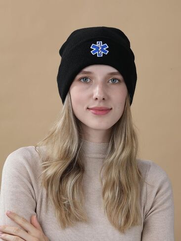 EMT Beanie Hat for Men Women EMTs Gifts Paramedic Gifts for Emergency Medical Technician Funny Stuff in Saudi Arabia