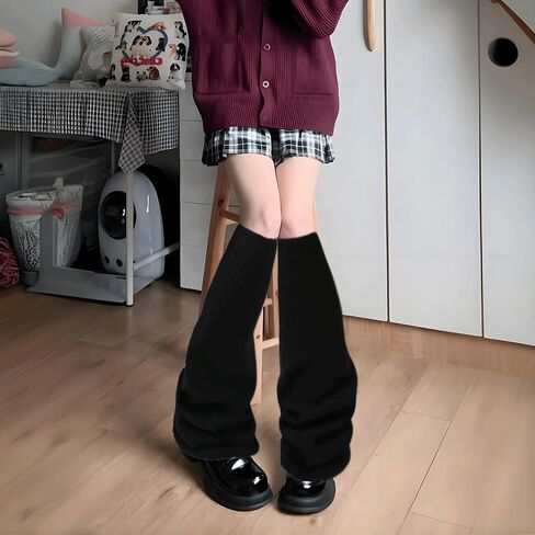 Leg Warmers for Women Girl Goth Flared Leg Warmers for Y2k 80s ballet Figure Skating Rave Accessories in Saudi Arabia