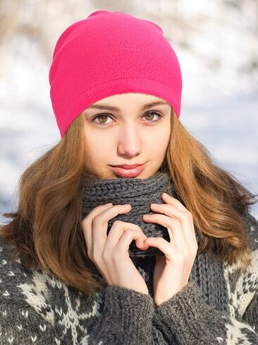 4 Pieces Winter Neck Warmers Fleece Gaiter Windproof Face Covering in Saudi Arabia