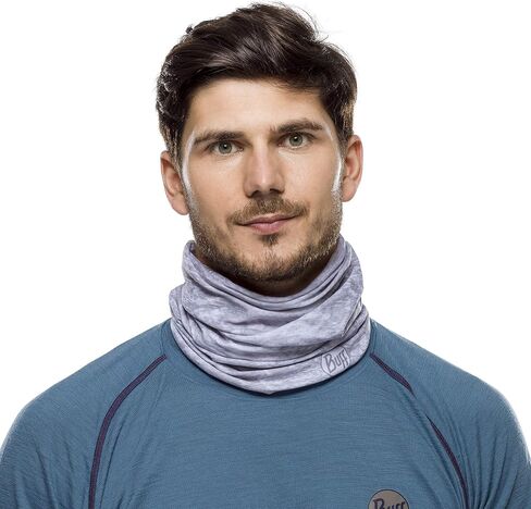 BUFF Unisex Camo CoolNet UV+ Protective Outdoor Bandana Snood Scarf - White in Saudi Arabia