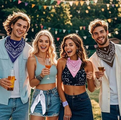Sosun Bandana, 100% Cotton Paisley Scarf, Headwear, Face Mask for Men or Women in Saudi Arabia