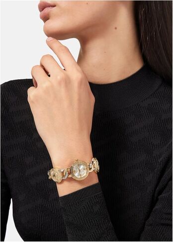 Versace Studic Icon Collection Luxury Womens Watching Lateepiece in Kuwait