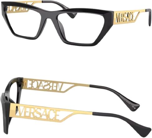 VERSACE VE3327U 90s Vintage LogoEyeglass with Luxury Eyewear kit in Saudi Arabia