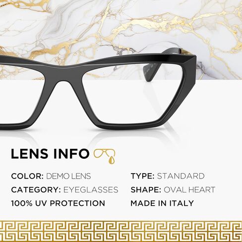 VERSACE VE3327U 90s Vintage LogoEyeglass with Luxury Eyewear kit in Saudi Arabia