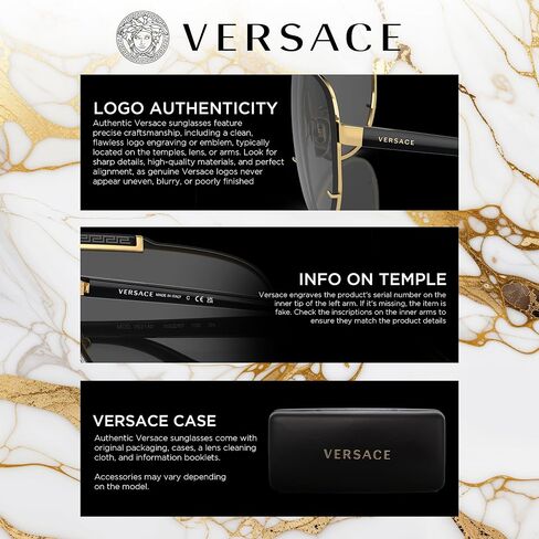 VERSACE VE3327U 90s Vintage LogoEyeglass with Luxury Eyewear kit in Saudi Arabia