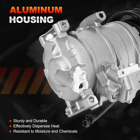 مكيف الهواء ضاغط AC متوافق مع Acura MDX 2007-2013 ، ZDX 2010-2013 و Honda Odyssey 2008-2017 ، Pilot 2008-2015 ، Ridgeline 2009-2014 ، W/واحد قابس ، بديل لنظام AC in Saudi Arabia