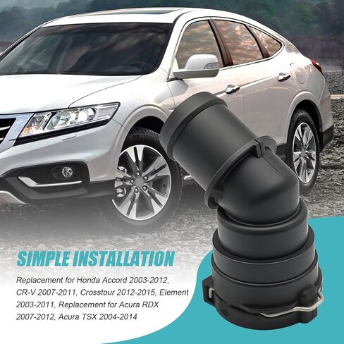 19503-RAA-A01 خرطوم موصل سائل التبريد السريع ، استبدال هوندا أكورد 2003-2012 استبدال Acura RDX 2007-2012 ، يحل محل 19503-RAA-A01 in Kuwait