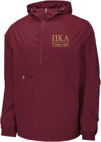 Pi Kappa Alpha Windbreaker - Anorak Pullover Jacket - Quarter Zip in Saudi Arabia