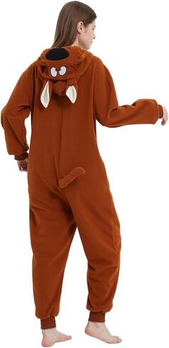 أزياء الحيوانات البالغة البالغة هالوين عيد الميلاد cosplay ملابس النوم مضحكة من قطعة واحدة للنساء للنساء الرجال والمراهقين in Kuwait