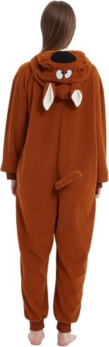 أزياء الحيوانات البالغة البالغة هالوين عيد الميلاد cosplay ملابس النوم مضحكة من قطعة واحدة للنساء للنساء الرجال والمراهقين in Kuwait