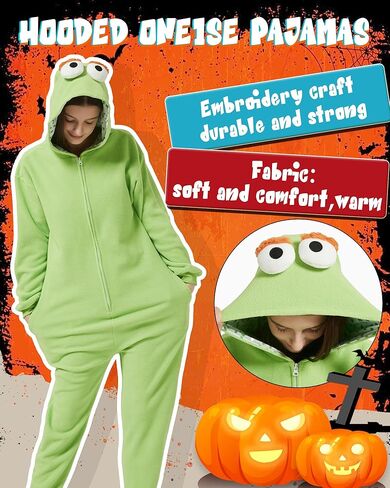 Cartoon Onesie Pajamas for Unisex Adults, Soft and Comfort Sleepwears& Homewears，Fun One Piece Halloween Costumes in Kuwait