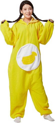 Fruits Costume Adults Onesies Unisex Pajamas Cosplay Fruits Plush Halloween Jumpsuit for Men Women in Kuwait