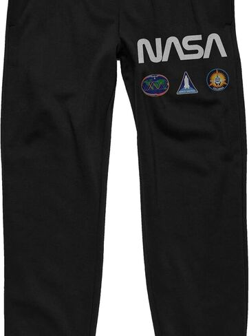 Bioworld NASA Space Shuttle Logo Men's Black Jogger Pants in Saudi Arabia
