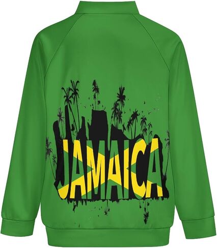 Fattyeery Long Sleeve 3D Funny Print Mens Shirts Dominican Flag Sweatpants Winter And Autumn Blouse for Unisex in Kuwait