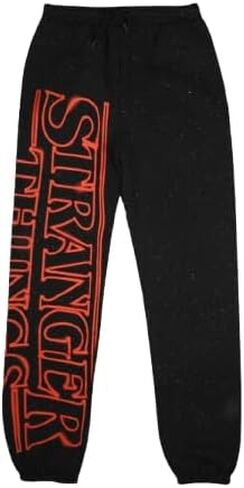 BioWorld Stranger Things Logo Come Black Pants in Kuwait