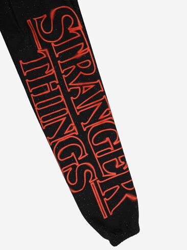BioWorld Stranger Things Logo Come Black Pants in Kuwait