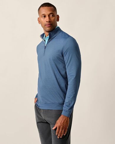 johnnie-O Jamie Jacquard Stretch 1/4-Zip Pullover in Saudi Arabia