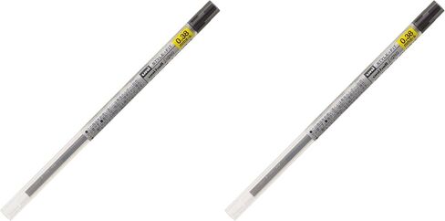 Uni style Fit Gel Ballpoint Pen Refill, 0.38mm, Black (UMR10938.24) in Saudi Arabia