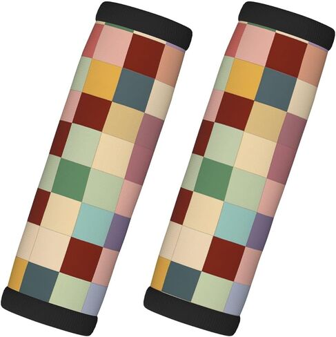 مقابض الأمتعة الملونة المتقلب لفات المسيحة لحقن حقائب إكسسوارات السفر للأمتعة للطائرة 2pcs in Kuwait