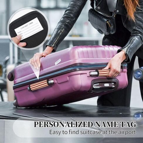 مقابض الأمتعة الملونة المتقلب لفات المسيحة لحقن حقائب إكسسوارات السفر للأمتعة للطائرة 2pcs in Kuwait