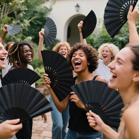 أحذية Joyclub بحجم 13 بوصة على مروحة اليد الأرضية ، مروحة كبيرة من مروحة المعجبين بالرقص لخط الرقص على الخيزر in Kuwait