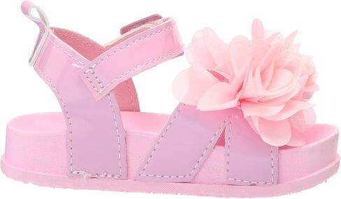 Laura Ashley Girls Sandals - Platform Footed Sandal مع زهرة in Saudi Arabia