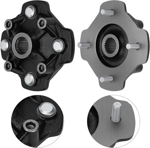 M MATI Front Left & Right Wheel Hubs for Honda Rancher 420 TRX420 Foreman Rubicon 520 500 TRX520 TRX500 2014-2024 44615-HR3-A20 in Saudi Arabia