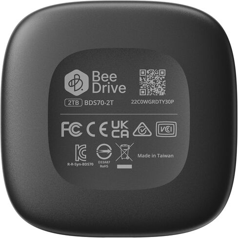 Synology BeeDrive 2TB │ Simultaneously Back up Windows Files & iOS/Android Photos │ Transfer Files from Smartphone to PC Over Wi-Fi in Kuwait